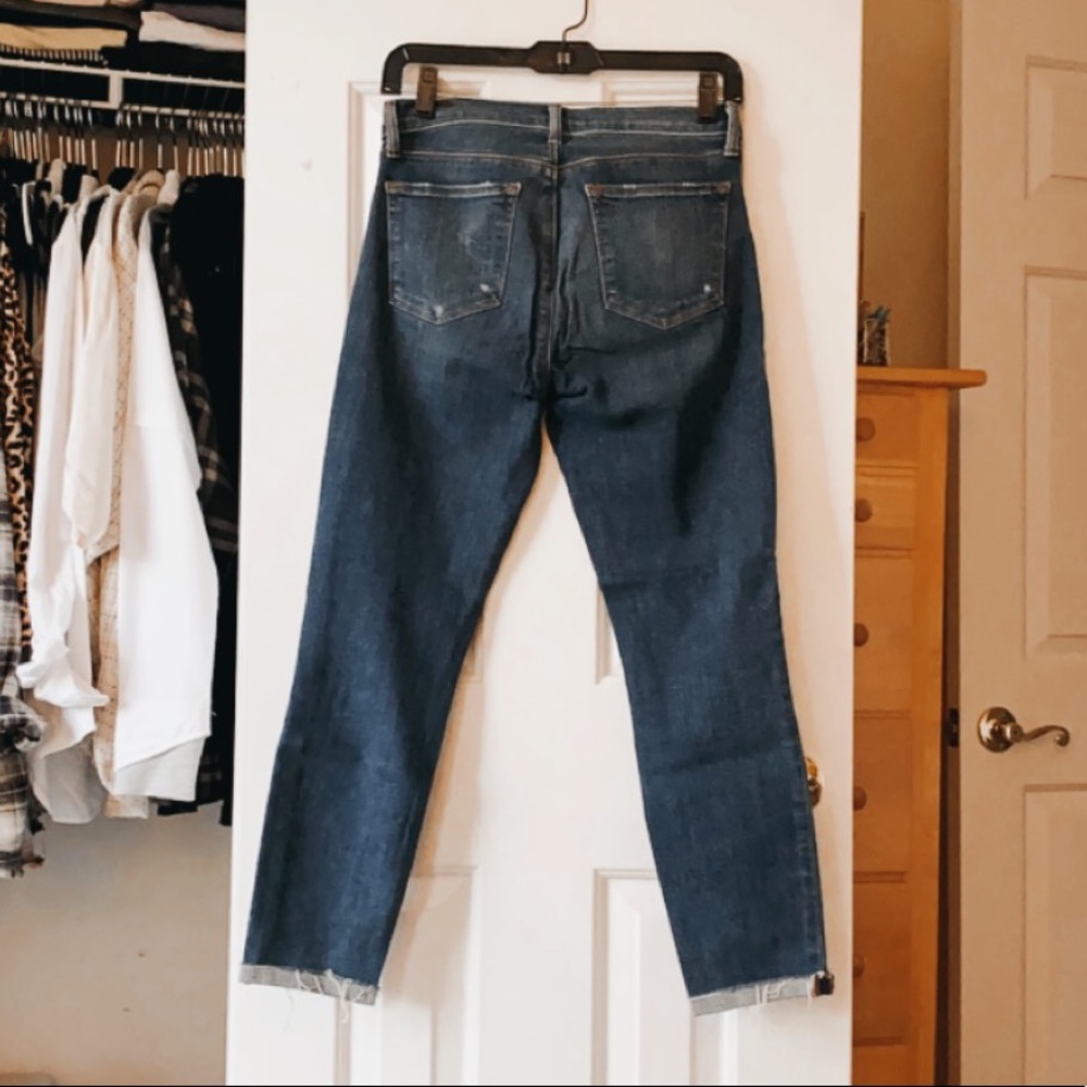 J Brand Breathless Mid Rise Capri Jeans - Picture 3 of 4